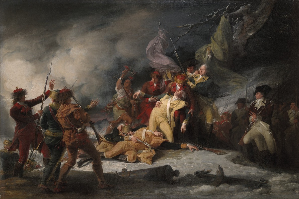 L’attaque américaine contre Québec (31 décembre 1775)