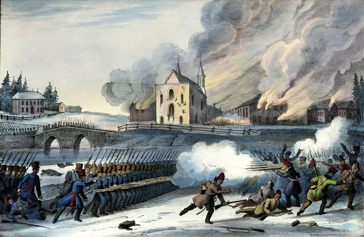 La bataille de Saint-Eustache (14 décembre 1837)